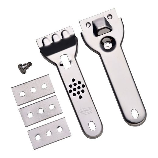 Rascador Para Vitrocerámica De Acero Inoxidable 13,4 X 4,5 Cm