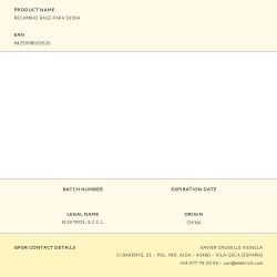 Recambio Base Para 33504