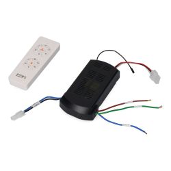 Recambio Mando A Distancia + Receptor Para Ventilador Ross 33827 Edm