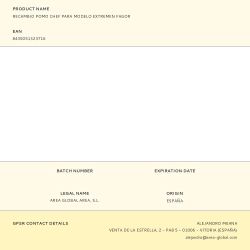 Recambio Pomo Chef Para Modelo Extremen Fagor