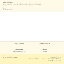 Recambio Pomo Para Olla Presión Modelo Clásica 4L / 6L / 8L / 10L