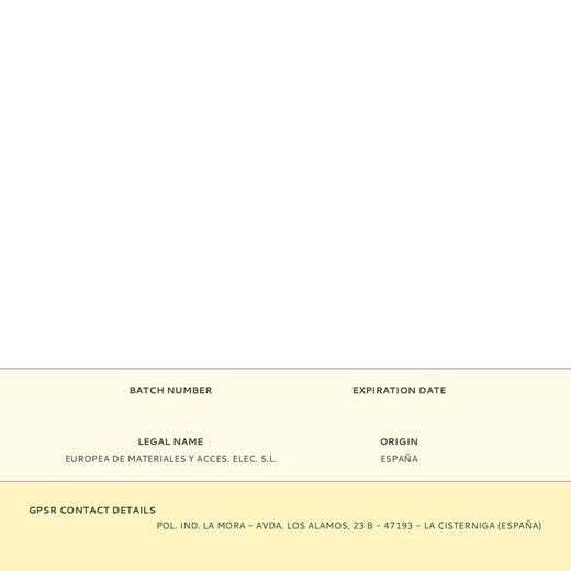 Recambio Tapa Cristal Para 76684