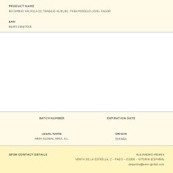 Recambio Valvula De Trabajo 4L/6L/8L  Para Modelo Level Fagor