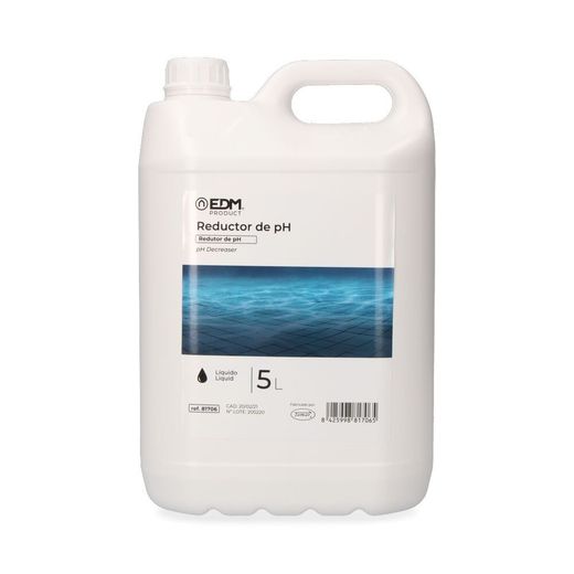 Reductor De Ph Líquido, Garrafa 5 L