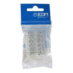 Regleta De Conexion De 2.5 Mm A 4 Mm , 12 Conectores, Homologada, Blanca (Envasada)