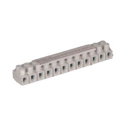 Regleta De Conexion De 2.5 Mm A 4 Mm , 12 Conectores, Homologada, Blanca (Retractilada)