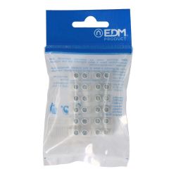 Regleta De Conexion De 4 Mm A 6 Mm , 12 Conectores, Homologada, Blanca (Envasada)