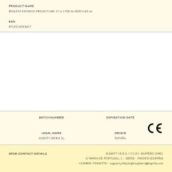 Regleta Estanca Projectline 17 W 1700 Lm 4000 K 60 Cm