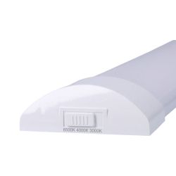 Regleta Led 20 W Temperatura De Luz Variable 6500 K / 4000 K / 3000 K, 3Cct, 2045 Lm, 60 X 2,6 X 7,4 Cm