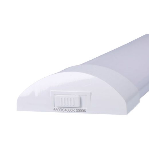 Regleta Led 40 W Temperatura De Luz Variable  6500 K / 4000 K / 3000 K, 3Cct, 4265 Lm, 120 X 2,6 X 7,4 Cm