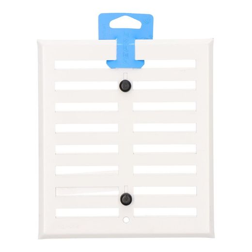 Rejilla Regulable. Aluminio 0.8 Blanco 170X190Mm