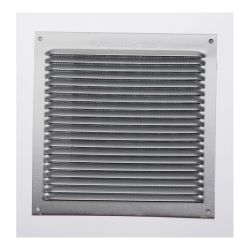 Rejilla S/Borde De Aluminio 0.6 Natural 170X170Mm