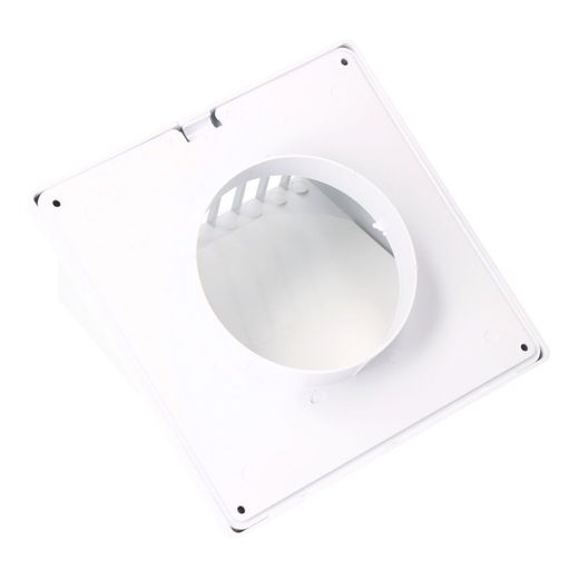 Rejilla Ventilación Con Campana Abs Ø 100Mm Blanca