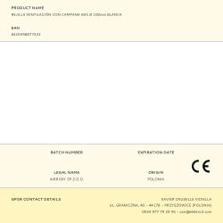 Rejilla Ventilación Con Campana Abs Ø 100Mm Blanca