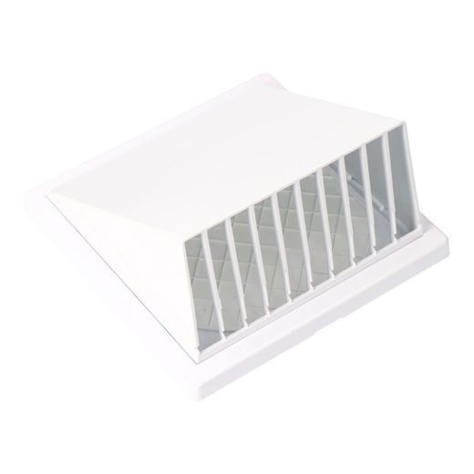 Rejilla Ventilación Con Campana Abs Ø 125Mm Blanca