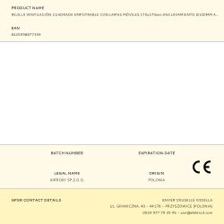 Rejilla Ventilación Cuadrada Empotrable Con Lamas Móviles 170X170Mm Enclavamiento Ø100Mm Abs Blanca