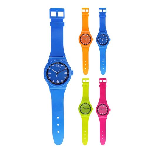 Reloj De Pared, Modelo Pulsera Xl, Colores Surtidos, Ø18,5 X 4 X 92 Cm