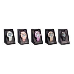 Reloj Femenino De Pulsera Deportivo Digital 5 Colores Surtidos