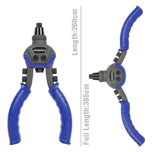 Remachadora Manual 250 Mm - 10 Pulg