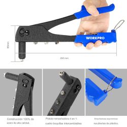 Remachadora Manual De 250 Mm