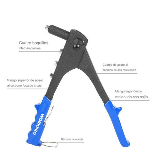 Remachadora Manual De 250 Mm