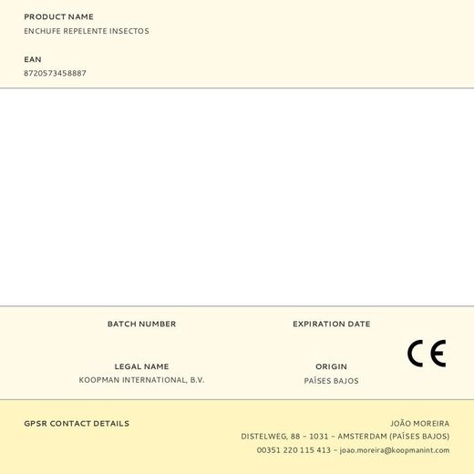 Repelente De Insectos Ultrasónico Para Uso Interior