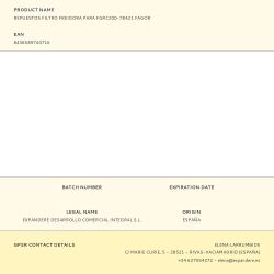 Repuestos Filtro Freidora Para Fgrc200-78421 Fagor