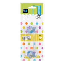 Retenedor Puerta Flexible Transparente 5203-0-000 (Blister) Inofix
