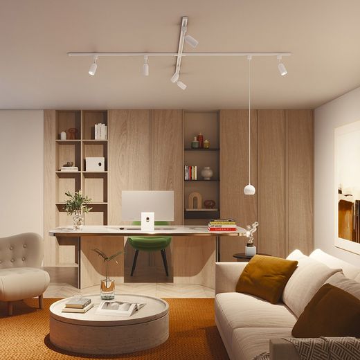 Riel De Extensión Easylink 1 M, Blanco