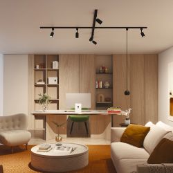 Riel De Extensión Easylink 1 M, Negro