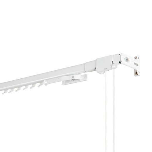 Riel Reforzado Blanco Extensible De 160 - 300 Cm