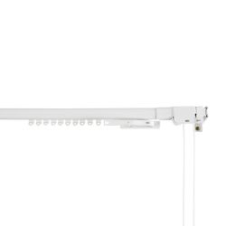 Riel Reforzado Blanco Extensible De 160 - 300 Cm