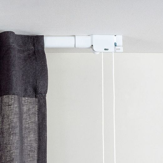 Riel Reforzado Blanco Extensible De 160 - 300 Cm
