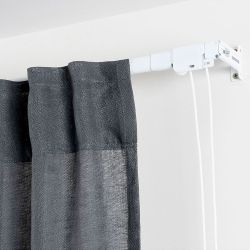 Riel Reforzado Blanco Extensible De 160 - 300 Cm