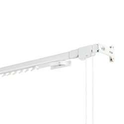 Riel Reforzado Blanco Extensible De 160 - 300 Cm