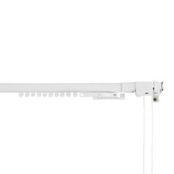 Riel Reforzado Blanco Extensible De 70 - 120 Cm