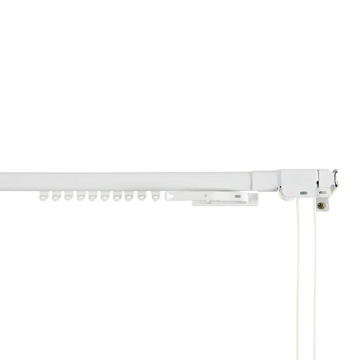 Riel Reforzado Blanco Extensible De 70 - 120 Cm