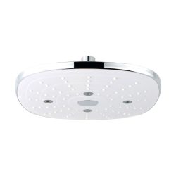 Rociador De Ducha Anticalcareo Square Color Cromo