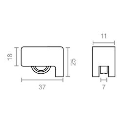 Rodamiento 172 Rd07 Blanco