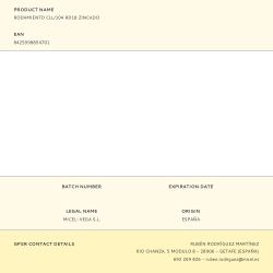 Rodamiento Cll/104 Rd18 Zincado