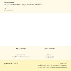 Rollo De Alfombrilla Para Cajón Antideslizante 46 X 100 Cm