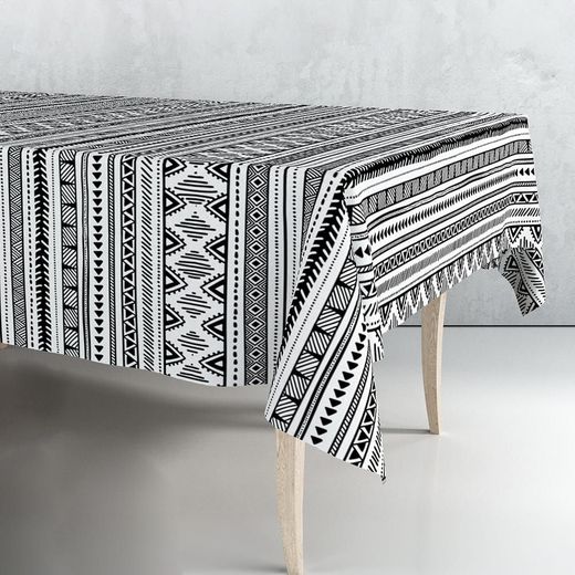 Rollo De Hule Blanco Y Negro 1,40 X 25 M