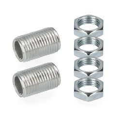 Rosca 15 Mm. Con Tuerca 10/100 (Envasadas)