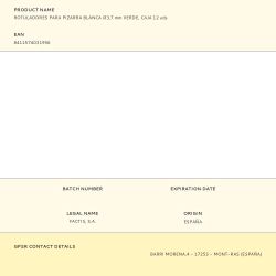 Rotuladores Para Pizarra Blanca Ø3,7 Mm Verde, Caja 12 Uds