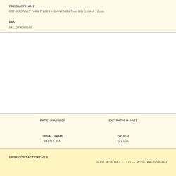 Rotuladores Para Pizarra Blanca Ø4,7Mm Rojo, Caja 12 Uds