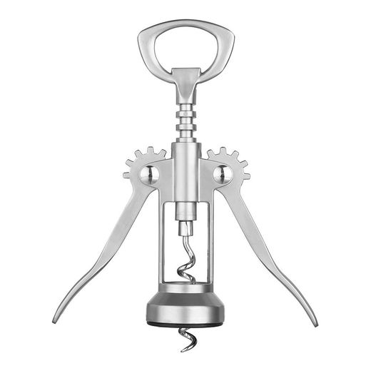 Sacacorchos Deluxe Acero Inoxidable Modelo Charles De Gaules 15 Cm