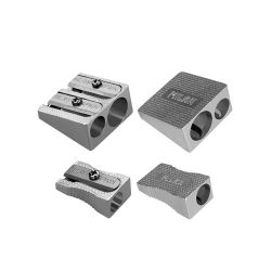 Sacapuntas De Aluminio, Blister 2 Uds
