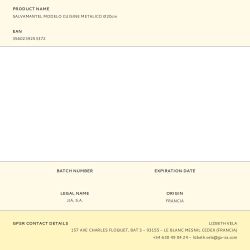 Salvamanteles Metálico Ø20 Cm