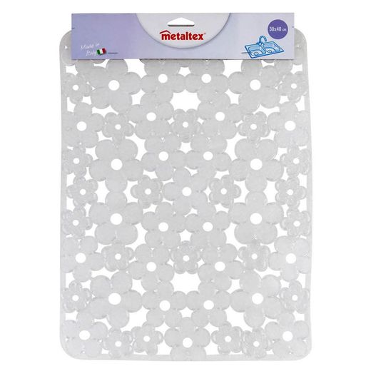 Salvaplatos Para Fregadero, Rectangular, De Pvc Translúcido, 30 X 40 Cm