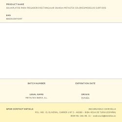 Salvaplatos Para Fregadero, Rectangular, De Pvc Translúcido, 30 X 40 Cm